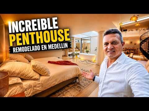 TOUR A PENTHOUSE REMODELADO / EN MEDELLIN $1.650MILLONES