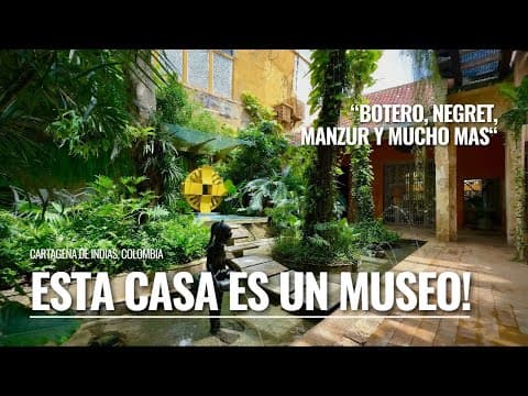 ¡Dentro de la casa más especial del centro historico de Cartagena!