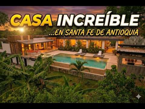 CASA CAMPESTRE MODERNA, Santa Fe de Antioquia $3.490millones