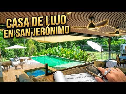 CASA CON PISCINA / MODERNA/ UN NIVEL / EN SAN JERONIMO $4.180MILLONES