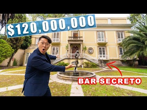 $120 MILLONES! VENDO MANSIÓN con CAVA Y BAR SECRETO!