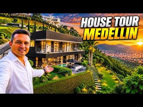Moderna casa de lujo en MEDELLIN EN VENTA, Vista a la ciudad y piscina $COP 6.500 MILLONES