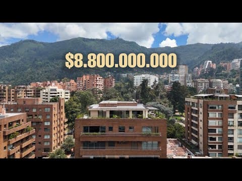 ¡Así es vivir en el PH más impresionante del Chico, Bogotá!