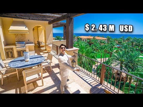 PENT HOUSE con VISTA ESPECTACULAR en VENTA $2.43M USD en Cabo San Lucas